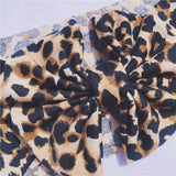 Leopard headwrap headband