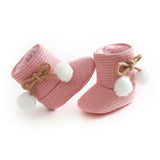 Ribbed Baby ugg boot - Pink