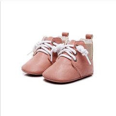 Baby Boot lace up pre walker - Pink