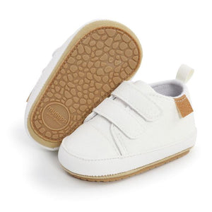 Vintage velcro sneaker - White
