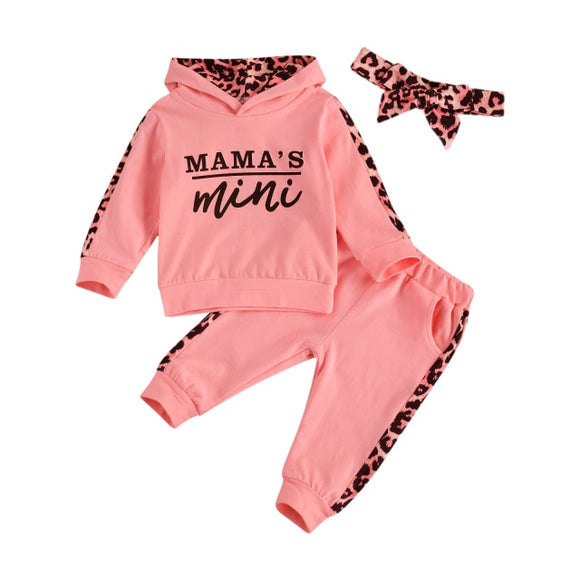 Leopard mamas mini track set - Pink