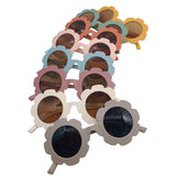 Flower sunglasses matte - Rust