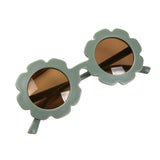 Flower sunglasses matte - Sage