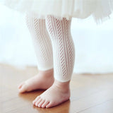 Crochet cut out stocking / legging